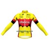 Wielershirt 2023 Bingoal WB Lange Mouw - Geel Rood